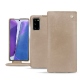Capa em pele Samsung Galaxy Note20 - Taupe vintage ( Pantone 7530C ) 