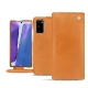 Capa em pele Samsung Galaxy Note20 - Mandarine vintage ( Pantone 165C ) 
