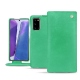 가죽 커버 Samsung Galaxy Note20 - Menthe vintage ( Pantone 562C ) 
