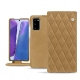 Samsung Galaxy Note20 leather case - Sable vintage - Couture