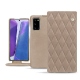 가죽 커버 Samsung Galaxy Note20 - Taupe vintage - Couture