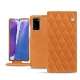 Lederschutzhülle Samsung Galaxy Note20 - Mandarine vintage - Couture