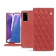 Samsung Galaxy Note20 leather case - Cerise vintage - Couture