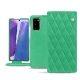 가죽 커버 Samsung Galaxy Note20 - Menthe vintage - Couture