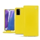 가죽 커버 Samsung Galaxy Note20 - Jaune fluo