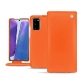 Custodia in pelle Samsung Galaxy Note20 - Orange fluo