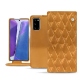 Funda de piel Samsung Galaxy Note20 - Or Maïa - Couture