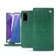 Lederschutzhülle Samsung Galaxy Note20 - Crocodile pino