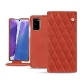 가죽 커버 Samsung Galaxy Note20 - Arange clouquié - Couture