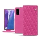 Housse cuir Samsung Galaxy Note20 - Rose BB - Couture