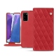 Lederschutzhülle Samsung Galaxy Note20 - Rouge troupelenc - Couture