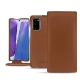 Samsung Galaxy Note20 leather case - Marron PU