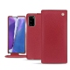 가죽 커버 Samsung Galaxy Note20 - Rouge passion