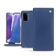 Custodia in pelle Samsung Galaxy Note20 - Bleu frisson