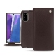 Custodia in pelle Samsung Galaxy Note20 - Marron envoûtant