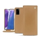 Custodia in pelle Samsung Galaxy Note20 - Beige Veggie