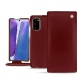Capa em pele Samsung Galaxy Note20 - Rouge Veggie