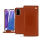 Samsung Galaxy Note20 leather case - Orange Veggie