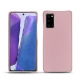 Custodia in pelle Samsung Galaxy Note20 - Rose ( Nappa - Pantone 2365C ) 