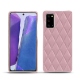 Lederschutzhülle Samsung Galaxy Note20 - Rose - Couture ( Nappa - Pantone 2365C ) 