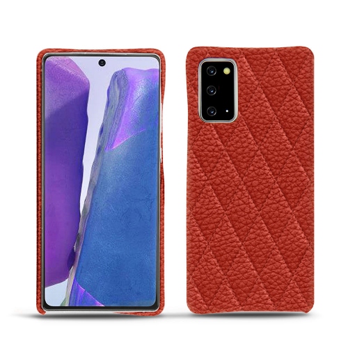 Vos coques premium pour Galaxy Note20 avec NorevePapaye - Couture ( Pantone #b54317 ) 