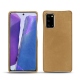 Coque cuir Samsung Galaxy Note20 - Sable vintage ( Roughtcut - Gaucho#57254 ) 
