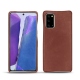 Coque cuir Samsung Galaxy Note20 - Passion vintage ( Glutton - Red ) 