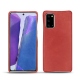 Capa em pele Samsung Galaxy Note20 - Cerise vintage ( Pantone 185C ) 