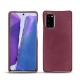 Custodia in pelle Samsung Galaxy Note20 - Prune vintage ( Pantone 512C ) 