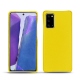 Capa em pele Samsung Galaxy Note20 - Jaune fluo