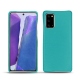 Lederschutzhülle Samsung Galaxy Note20 - Bleu fluo