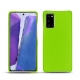 Coque cuir Samsung Galaxy Note20 - Vert fluo