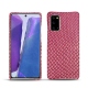 Samsung Galaxy Note20 leather cover - Serpent ciclamino