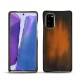 Custodia in pelle Samsung Galaxy Note20 - Marron Patine