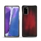 Lederschutzhülle Samsung Galaxy Note20 - Rouge Patine
