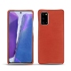 Coque cuir Samsung Galaxy Note20 - Arange clouquié