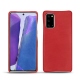 Capa em pele Samsung Galaxy Note20 - Rouge troupelenc