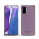 Custodia in pelle Samsung Galaxy Note20 - Lilas PU
