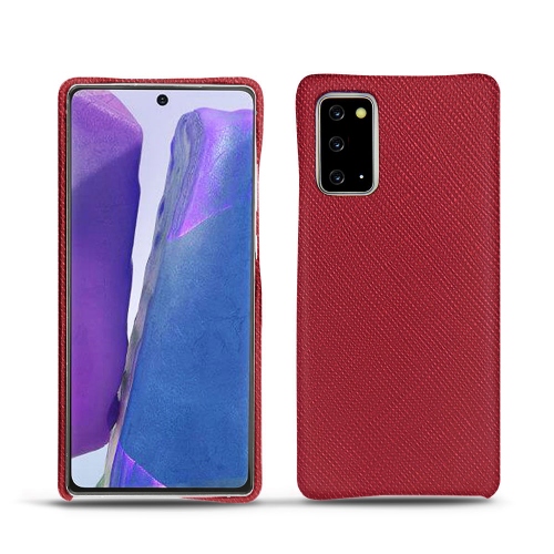 Vos coques premium pour Galaxy Note20 avec NoreveRouge passion ( Pantone #a6192e ) 