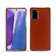 Capa em pele Samsung Galaxy Note20 - Orange Veggie