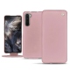 レザーケース OnePlus Nord - Rose ( Nappa - Pantone 2365C ) 