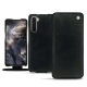 Custodia in pelle OnePlus Nord - Dark vintage ( Roughtcut - Black#5256 ) 