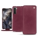 Housse cuir OnePlus Nord - Prune vintage ( Pantone 512C ) 