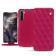 Lederschutzhülle OnePlus Nord - Rose fluo - Couture