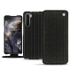 レザーケース OnePlus Nord - Abaca nero