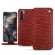 Funda de piel OnePlus Nord - Autruche ciliegia