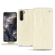 OnePlus Nord leather case - Crocodile milk