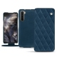 Housse cuir OnePlus Nord - Blu mediterran - Couture