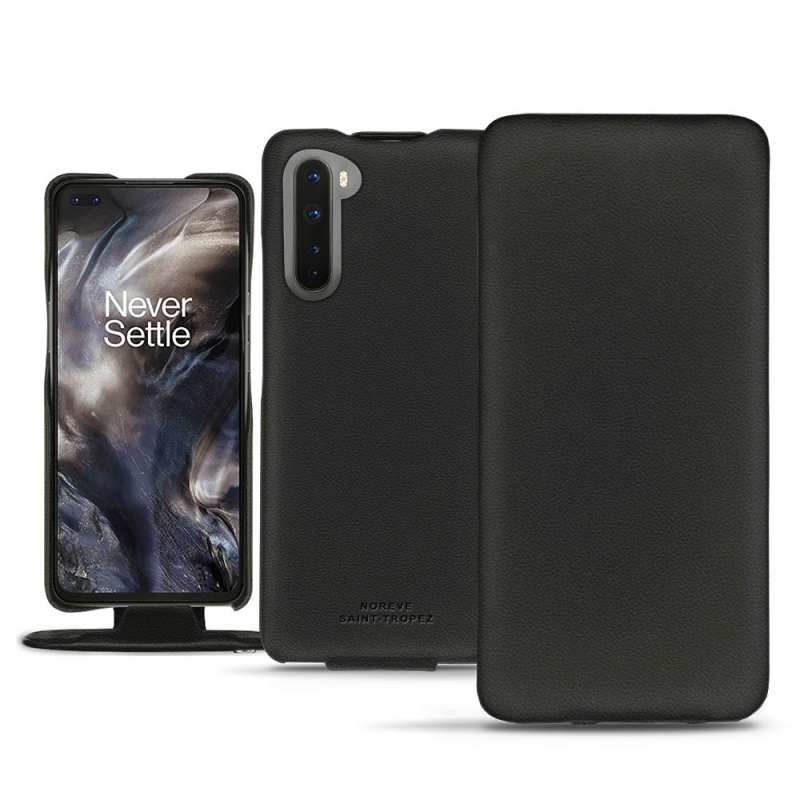 Housse cuir OnePlus Nord - Noir PU