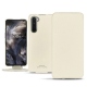 Lederschutzhülle OnePlus Nord - Blanc PU